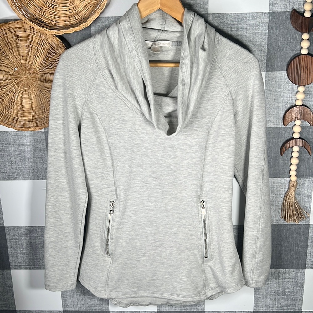 Boston Proper Pullover Cowlneck